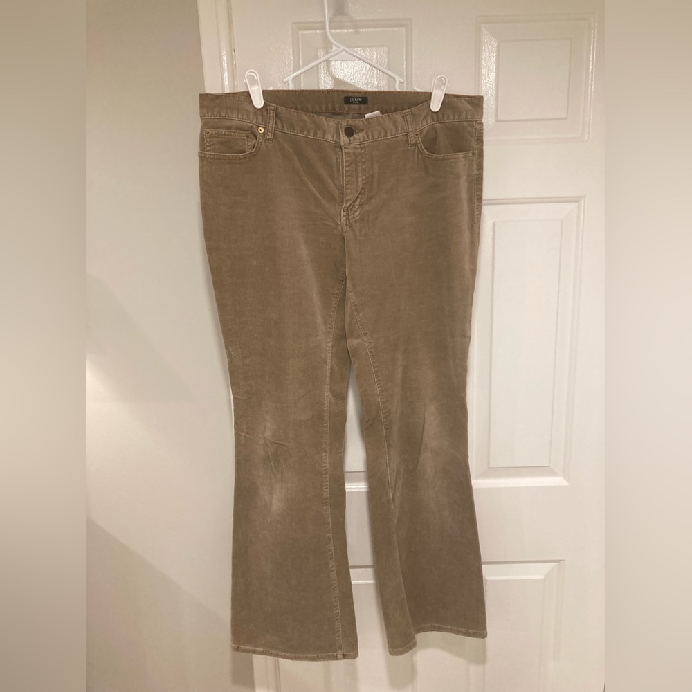 JCrew Cords 12R Beige